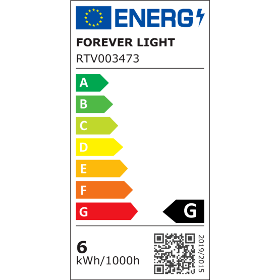 LED крушка топче E27 G45 6W 480 LM 4500K неутрално бяло 230V