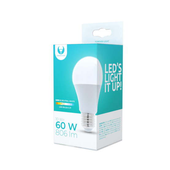 LED крушка E27 A60 6W 480 LM 3000K топло бяло 230V