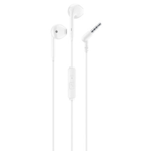 Altec Lansing слушалки capsule 3.5 мм с микрофон, Бели