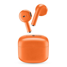 Bluetooth слушалки Music Sound Swag TWS, Оранжеви