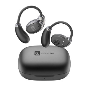 Bluetooth слушалки LUME Open-Ear TWS черни