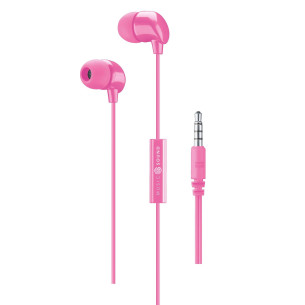 Слушалки тапи Music Sound 3.5 mm розови