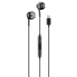 Altec Lansing слушалки capsule USB-C с микрофон, Черни