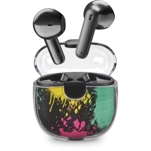Bluetooth слушалки TWS Music Sound Drip Spray Paint