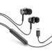 Слушалки тапи VIPER ANC USB-C микрофон черни