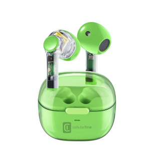 Bluetooth слушалки TWS Fine, Зелени