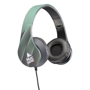 Стерео слушалки Music Sound 2021 Neon