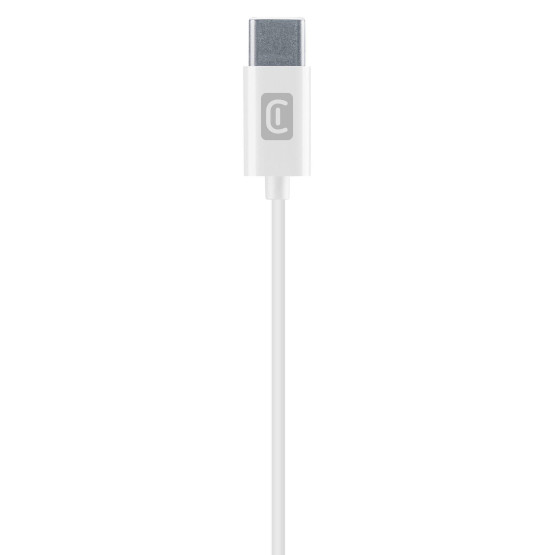 Слушалки тапи USB-C с микрофон Cloud, Бели
