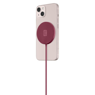 Безжично зарядно за iPhone Mag 7.5W, Червено