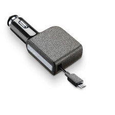 Ролетно зарядно за кола 2А 12/24V с microUSB
