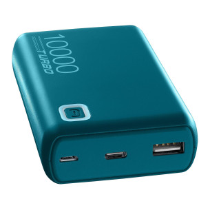 Външна батерия ESSENCE Turbo PD 10000 mAh зелена