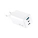 GaN PD QC зарядно устройство Forever 2x USB-C 1x USB 65W б