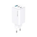 GaN PD QC зарядно устройство Forever 2x USB-C 1x USB 65W б