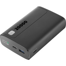 Външна батерия ELITE 20000 mAh черна