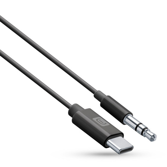 Кабел Аудио USB-C към 3.5 мм 100 см черен