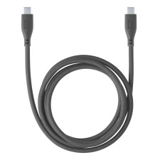 Кабел данни Soft USB-C към USB-C 1.2 м, Черен