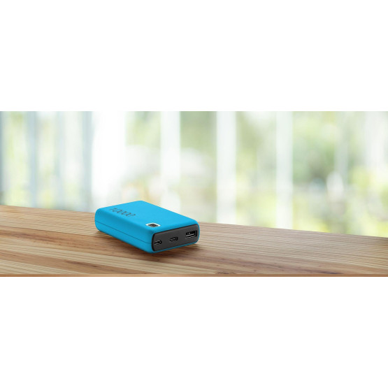 Външна батерия ESSENCE 10000 mAh, Синя