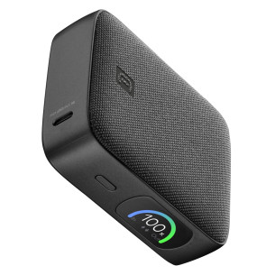 Външна батерия 10000 mAh 45W TFT дисплей черна