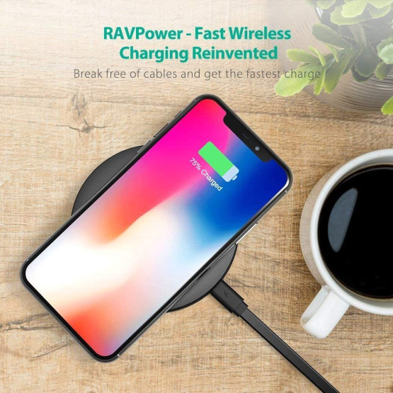 Безжично зарядно RavPower, 10W