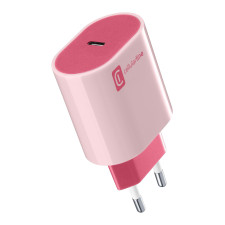 Зарядно Style Color 220V PD USB-C 20W, Червено