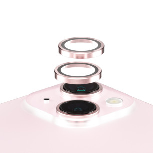 Протектор за камера PanzerGlass Hoops за Apple Iphone 15/15 Plus - Розов