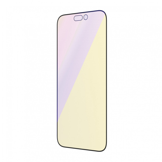 Стъклен протектор PanzerGlass за Apple Iphone 14 Pro Anti-Bluelight, CaseFriendly, Antibacterial, Черен