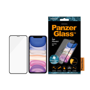 Стъклен протектор PanzerGlass за Apple Iphone XR/11 CaseFriendly, Black