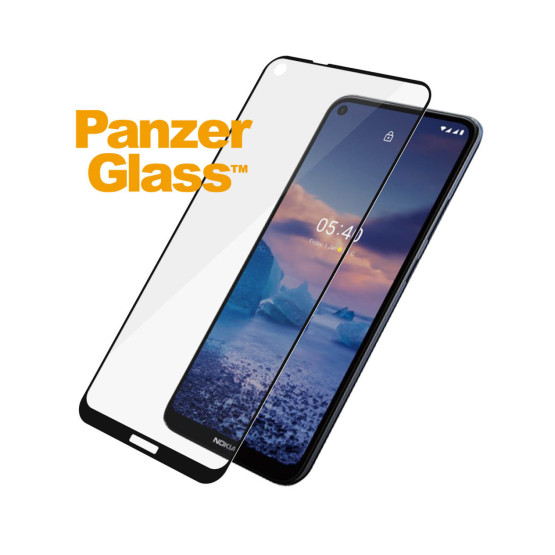 Стъклен протектор PanzerGlass за Nokia 3.4/5.4 CaseFriendly - Черен