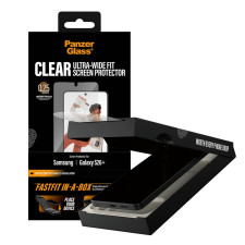 Стъклен протектор PanzerGlass за Samsung Galaxy S26 Plus, Ultra-Wide Fit w. FASTFIT IN-A-BOX