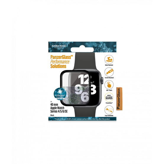 Стъклен протектор за часовник PanzerGlass за Apple watch Series 4/5/6/SE 40mm , 117278