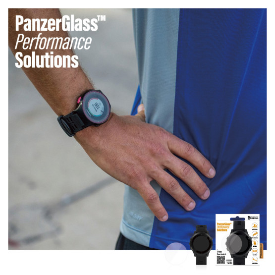 Стъклен протектор за часовник PanzerGlass за Samsung watch Active 3 45mm / Smart watch 34 mm, 118898