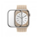 Стъклен протектор за часовник със силиконова рамка PanzerGlass за Apple watch Series 8 / Series 7, 45 mm, D3O Bio - Прозрачна рамка,