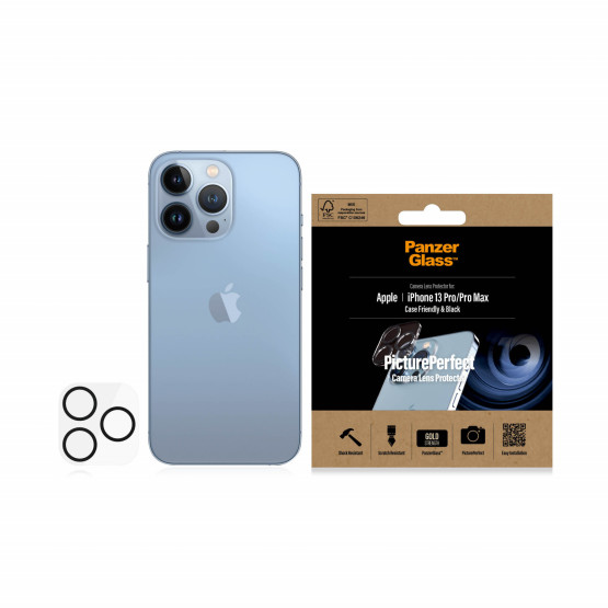 Стъклен протектор за камера PanzerGlass за Iphone 13 Pro, 13 Pro max