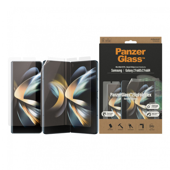 Защитно фолио PanzerGlass за Samsung Galaxy Z Fold 4/Z Fold 5 Antibacterial TPU