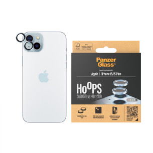 Протектор за камера PanzerGlass Hoops за Apple Iphone 15/15 Plus - Син