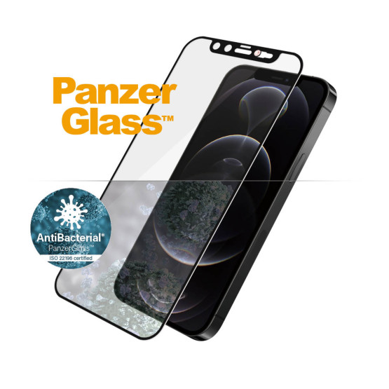 Стъклен протектор PanzerGlass за Apple Iphone 12 /12 Pro, CaseFriendly, CamSlaider, Swarovski Rose Edition