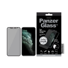 Стъклен протектор PanzerGlass за Apple Iphone Xs Max /11 Pro Max, Privacy, CaseFriendly, CamSlider, Swarovski Edition- Черен,
