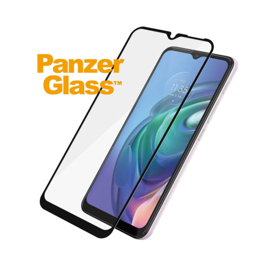 Стъклен протектор PanzerGlass за Motorola Moto G10 / Moto G30/ Moto E7 Power CaseFrienfly - Черно