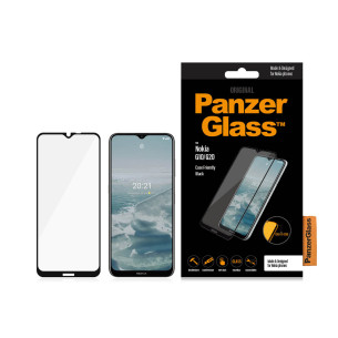 Стъклен протектор PanzerGlass за Nokia G10/G20 CaseFriendly - Черен