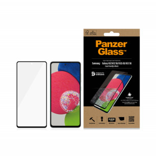 Стъклен протектор PanzerGlass за Samsung Galaxy A52/ A53 CaseFriendly - Черен