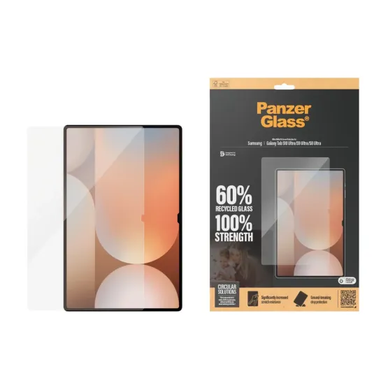 Стъклен протектор PanzerGlass за Samsung Galaxy Tab S10 Ultra S9 Ultra S8 Ultra, CaseFriendly