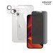 Стъклен протектор Privacy PanzerGlass iPhone 14 Bundle (UWF Privacy screen protector, HardCase, протектор за камераt)