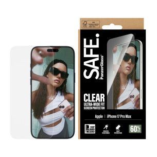 Стъклен протектор Safe за iPhone 17 Pro Max,UWF, EasyAligner