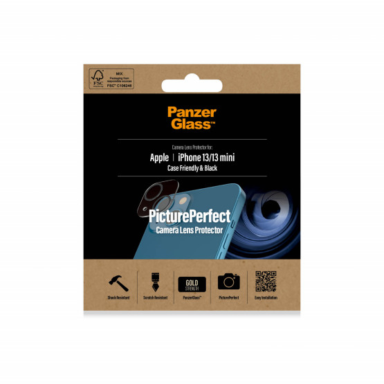 Стъклен протектор за камера PanzerGlass за Iphone 13, 13 mini