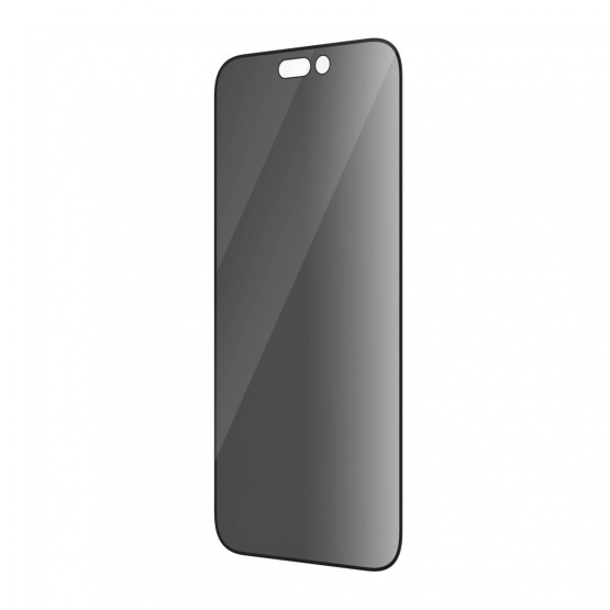 Стъклен протектор PanzerGlass за Apple Iphone 14 Pro Max, UWF Privacy,, Antibacterial - Черен