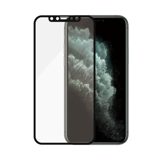 Стъклен протектор PanzerGlass за Apple Iphone Xs Max/11 Pro Max AntiGlare, AntiBacterial CaseFriendly, Black