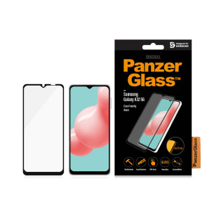 Стъклен протектор PanzerGlass за Samsung Galaxy A32 5G , CaseFriendly - Черен