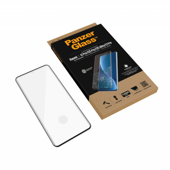 Стъклен протектор PanzerGlass за Xiaomi 12 Pro Case Friendly, Black AB