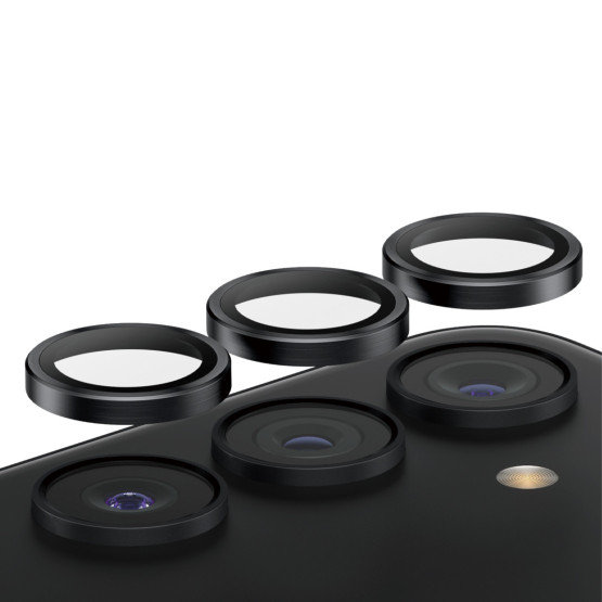 Протектор за камера PanzerGlass Hoops Camera Protector за Samsung Galaxy S24 - Черен