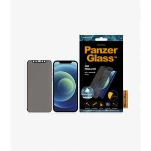 Стъклен протектор PanzerGlass за Apple Iphone 12 mini 5.4 CaseFriendly Privacy - Черен
